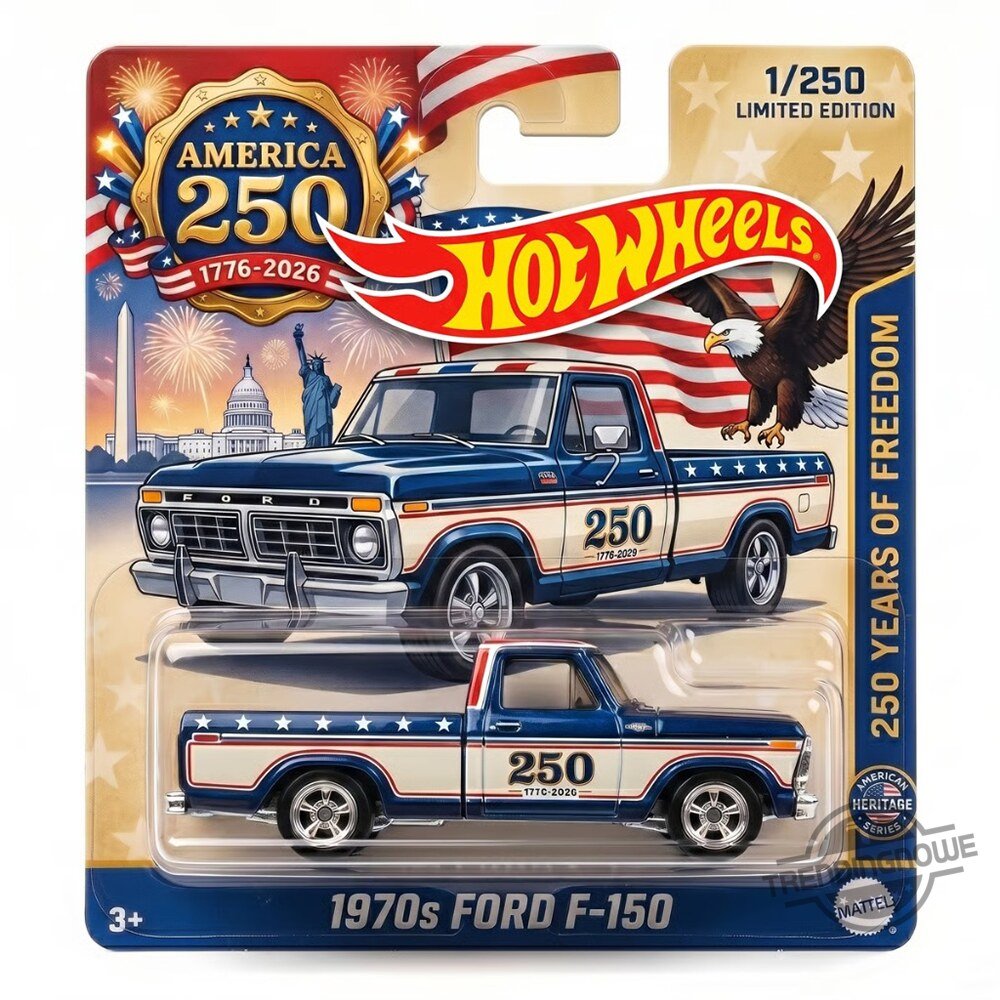 Hot Wheels America 250 Limited Edition 1970s Ford F-150