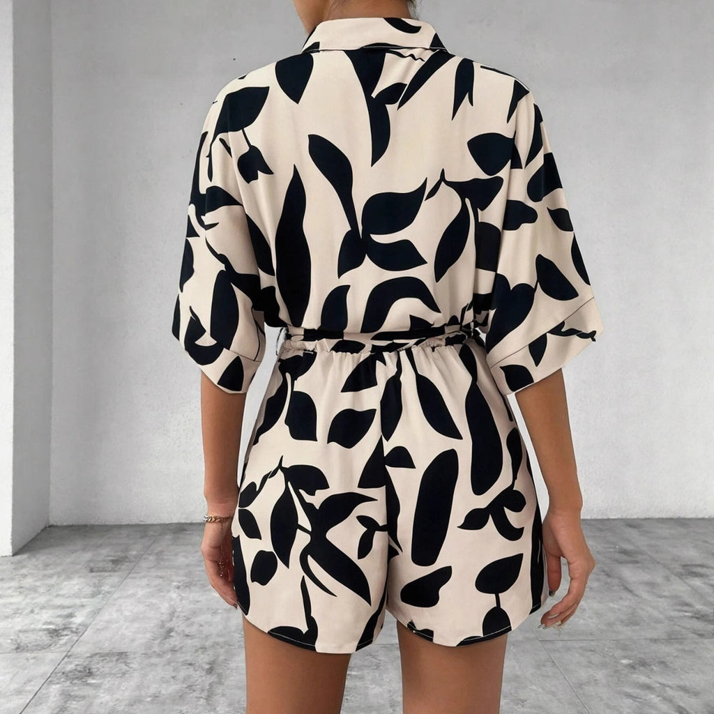 Satin Autumn Satin Jumpsuit For Women