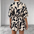 Satin Autumn Satin Jumpsuit For Women