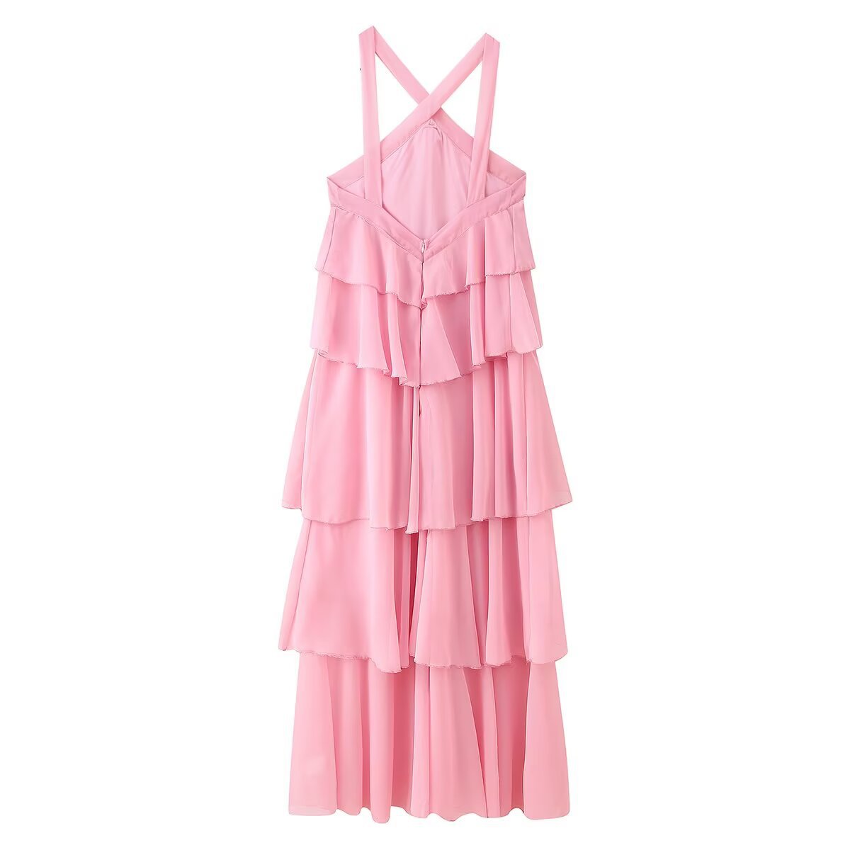 Decorative Chiffon Sling Dress Women