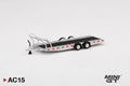 MINIGT 1:64 Car Hauler Trailer Type A in Silver