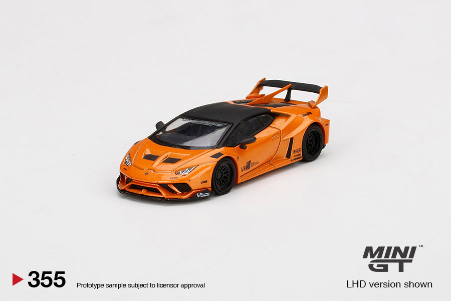 MINIGT 1:64 Lamborghini Hurac谩n GT in Arancio Borealis