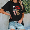 Printed Urban Casual T-shirt Women