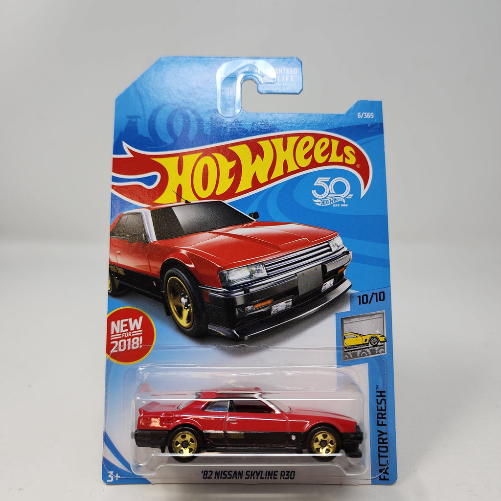 82 Nissan Skyline R30 #6 * RED * 2018 Hot Wheels Basic