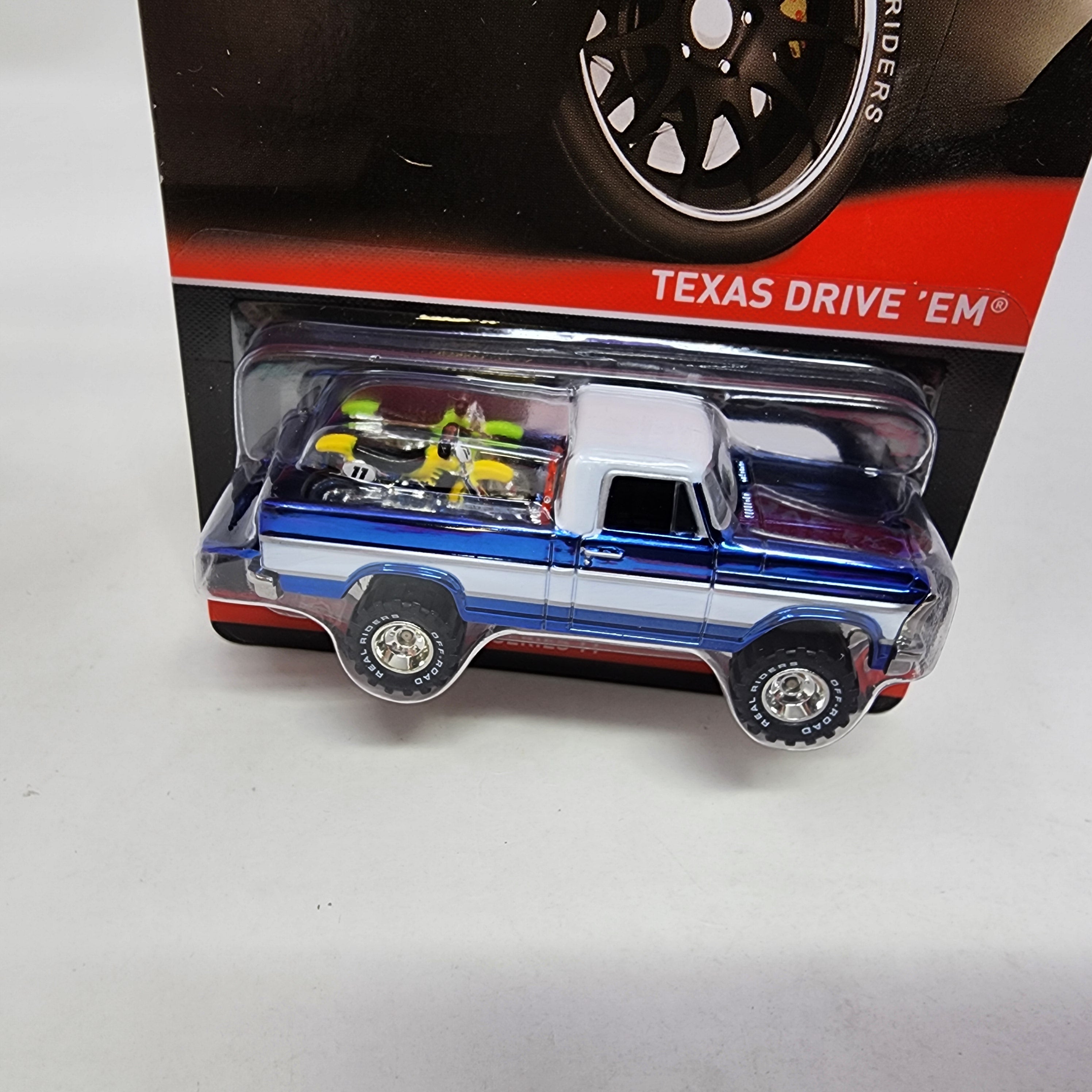 Texas Drive 'em * Hot Wheels Red Line Club RLC Real Riders