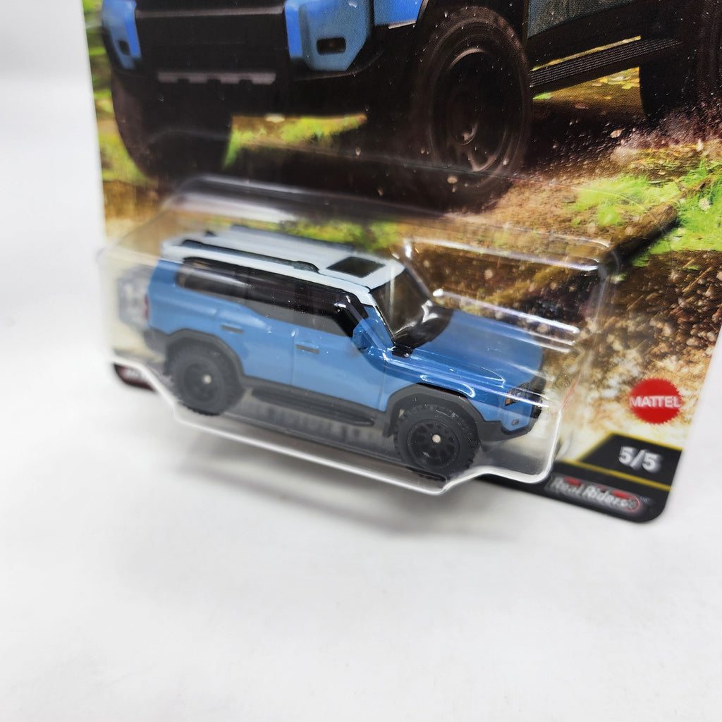 2024 Toyota Land Cruiser 5/5 * BLUE * 2025 Hot Wheels Car Culture OFF ROAD Case H