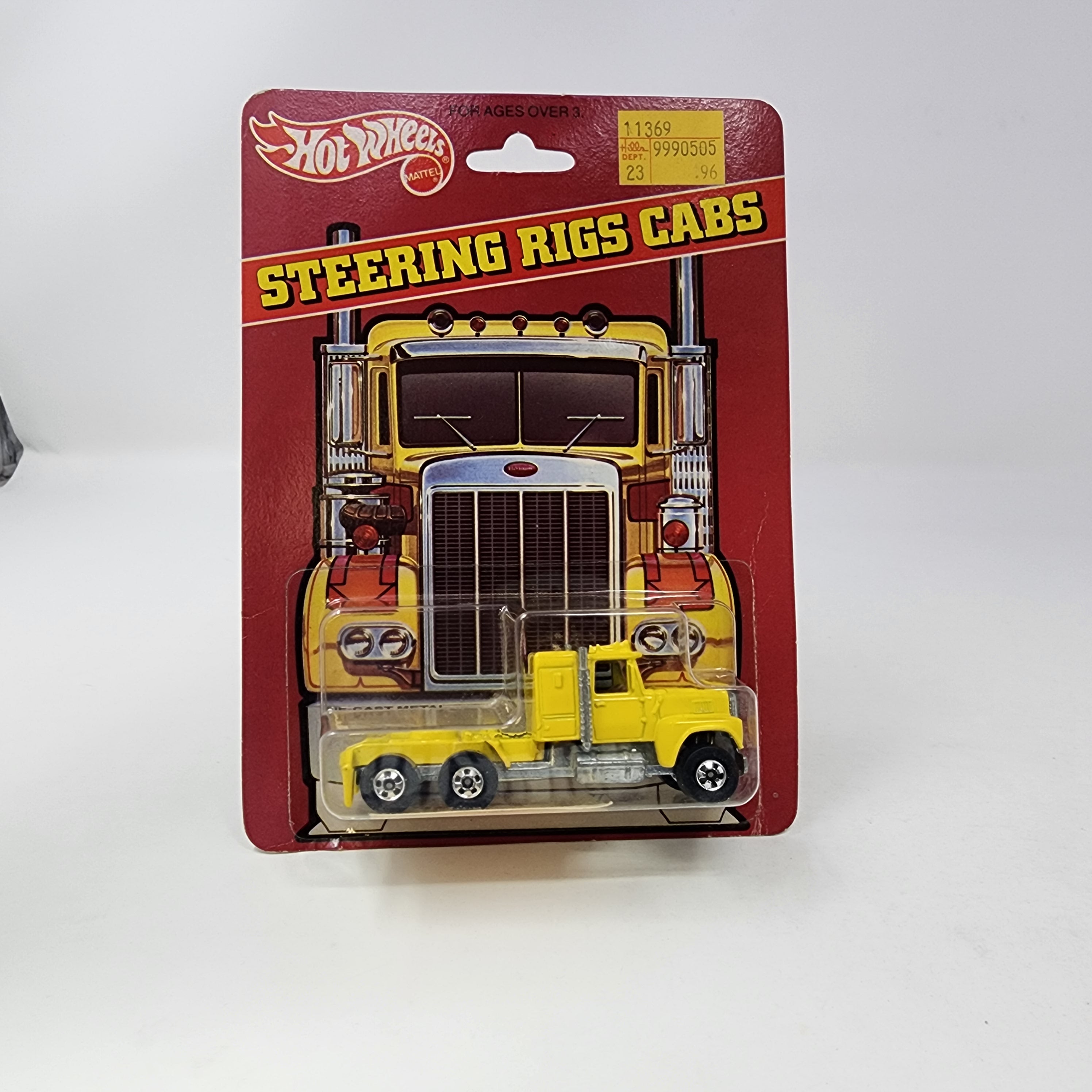Ford No 5677 * Yellow * 1982 Hot Wheels Hong Kong Steering Rigs
