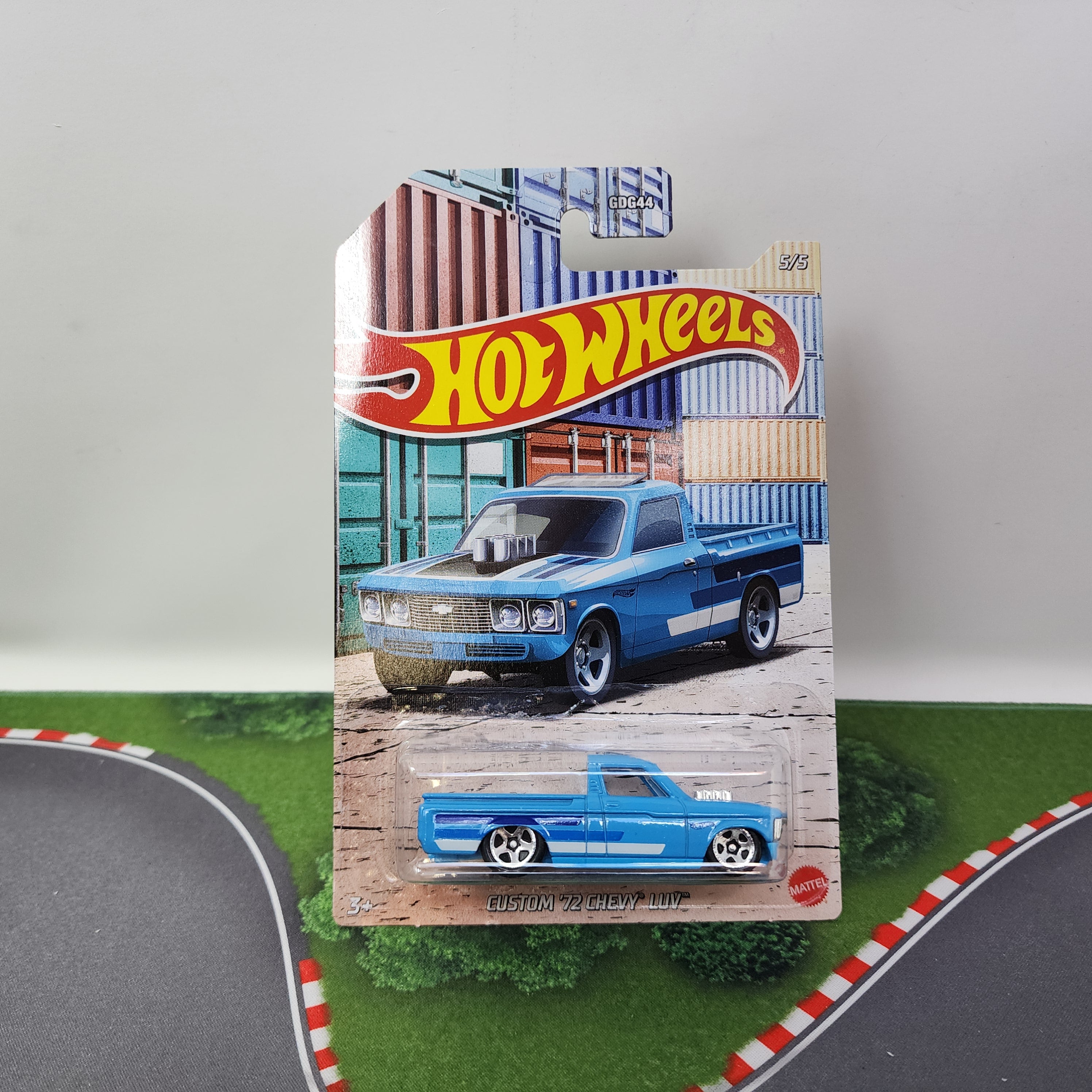 Custom '72 Chevy LUV * Blue * Hot Wheels Trucks Series