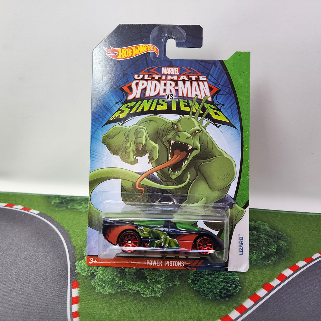 Power Pistons * Hot Wheels Spider-Man
