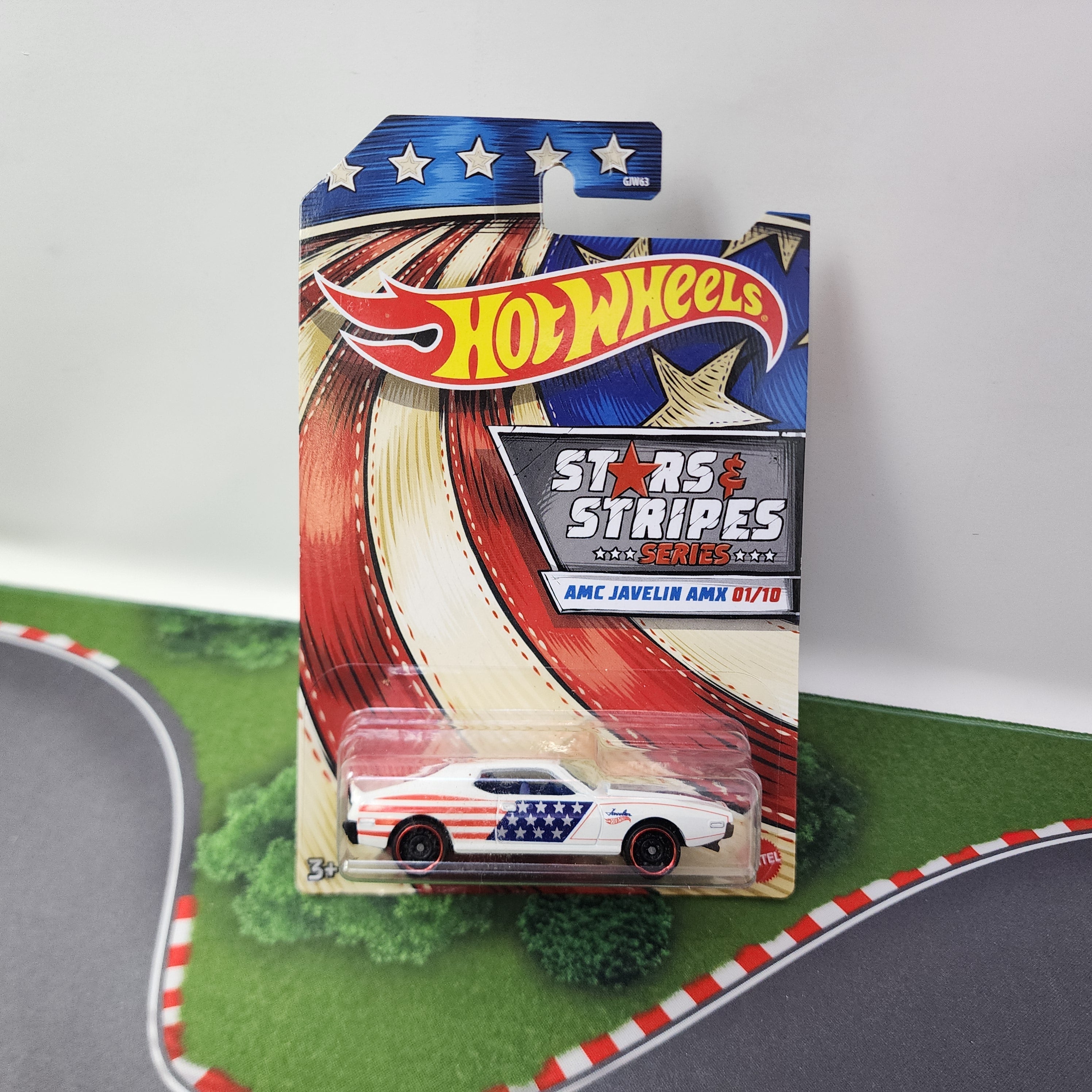 AMC Javelin AMX * White * Hot Wheels Stars & Strips