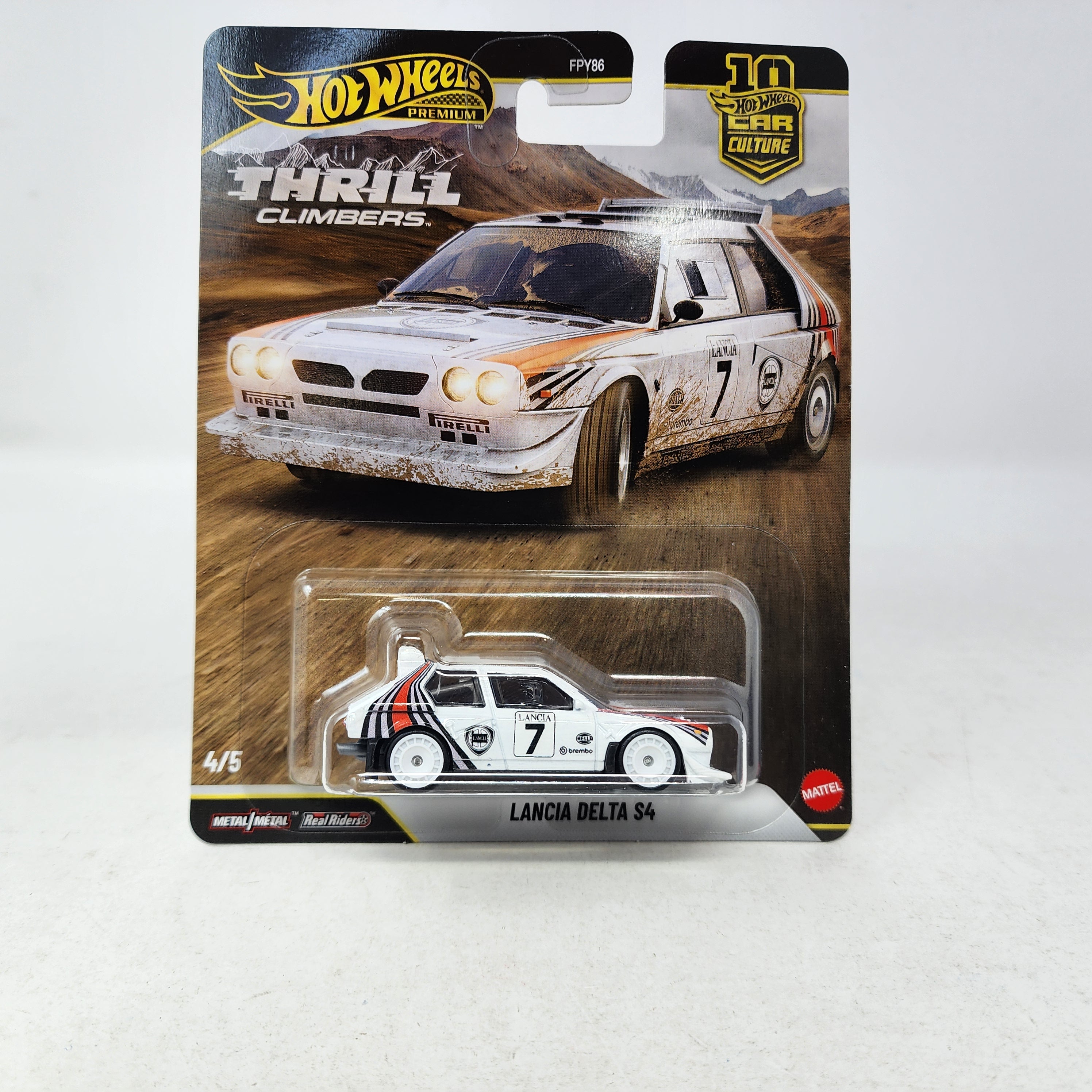 Lancia Delta S4 * 2026 Hot Wheels Car Culture THRILL CLIMBERS * Case Q
