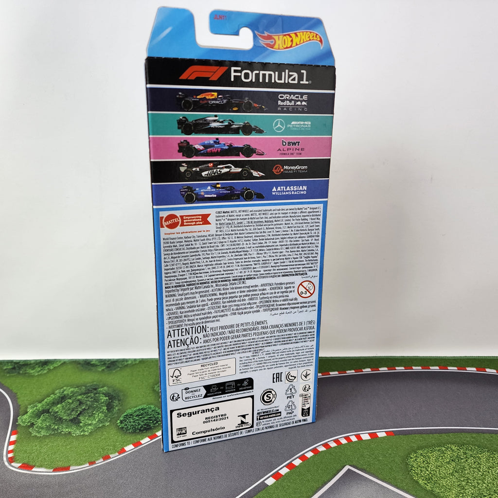 NEW!! 2025 F1 Cars Formula 1 * 5 Pack * 2026 Hot Wheels Formula 1 Racing