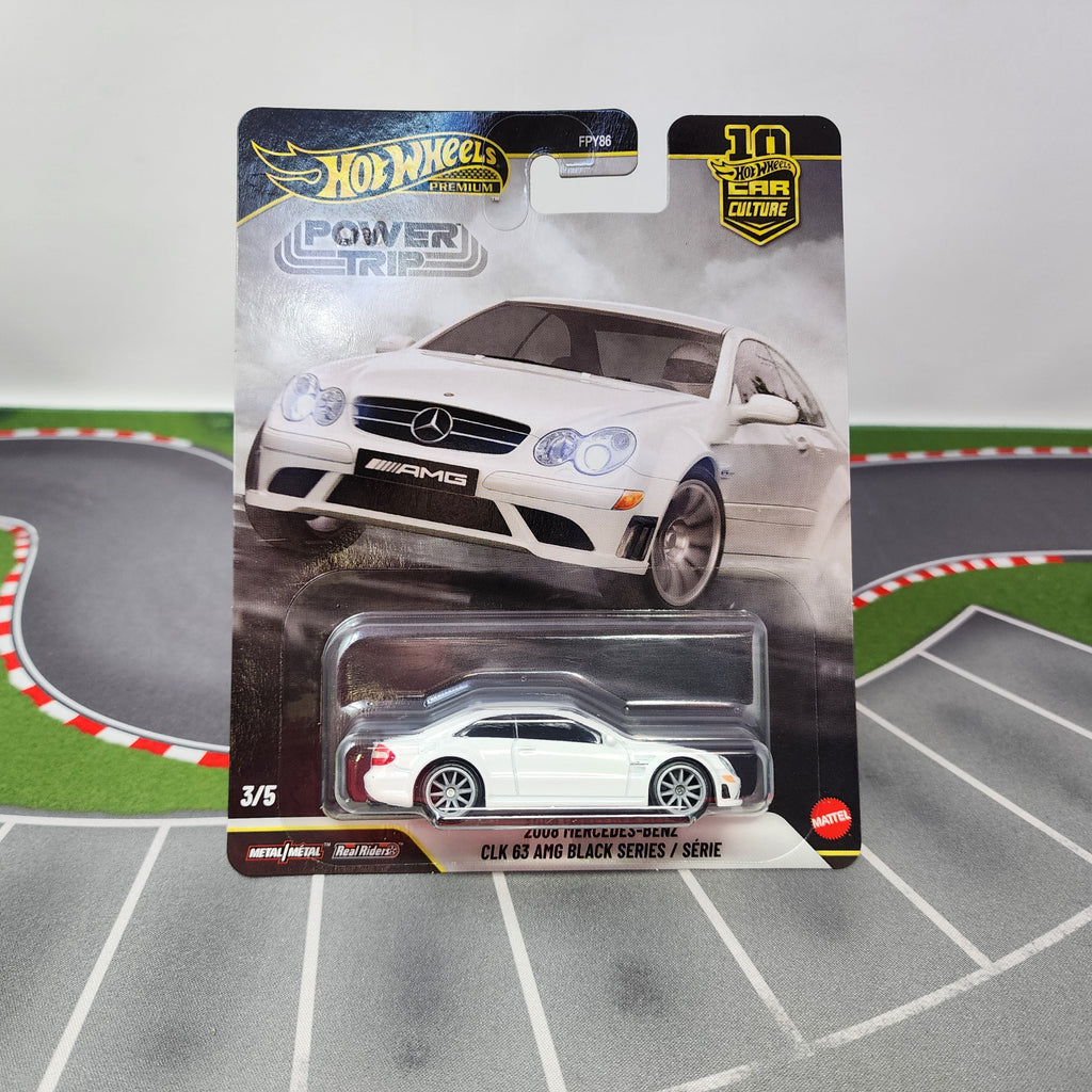 2008 Mercedes-Benz CLK 63 AMG * 2026 Hot Wheels Car Culture POWER TRIP Case R