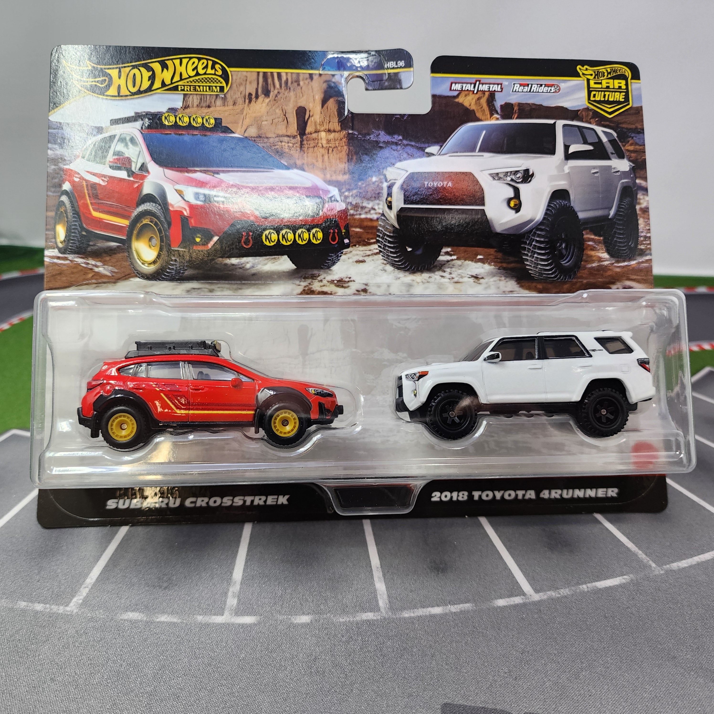 Subaru Crosstrek & 2018 Toyota 4Runner * 2025 Hot Wheels Car Culture 2-Pack Twin Pack