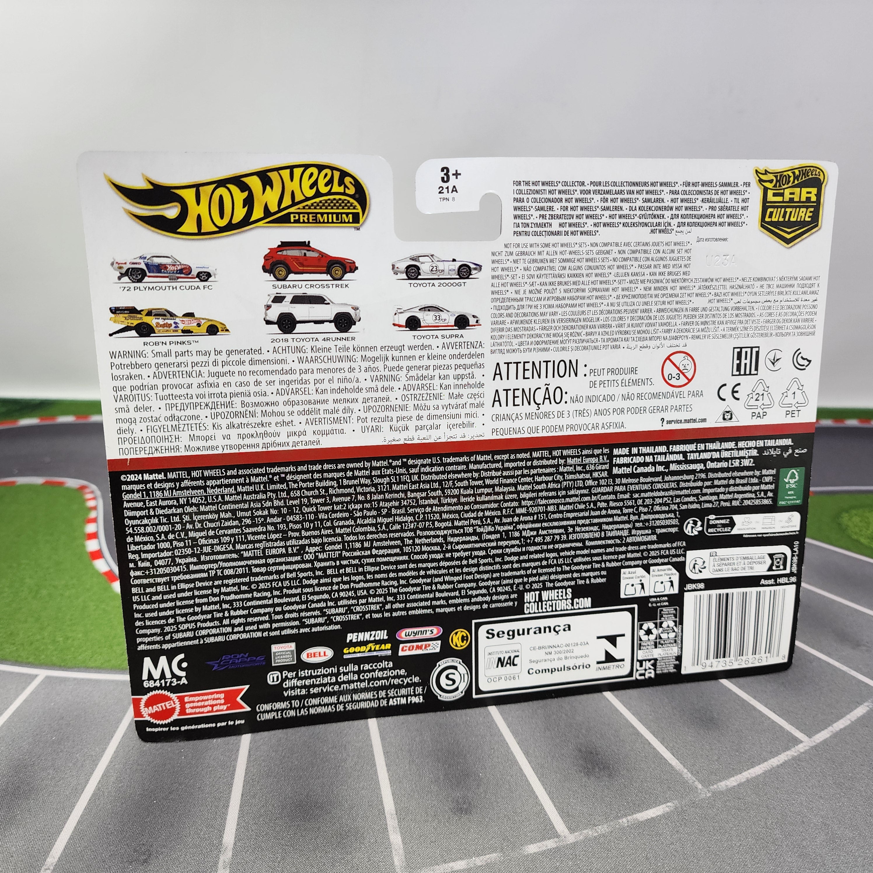 Subaru Crosstrek & 2018 Toyota 4Runner * 2025 Hot Wheels Car Culture 2-Pack Twin Pack