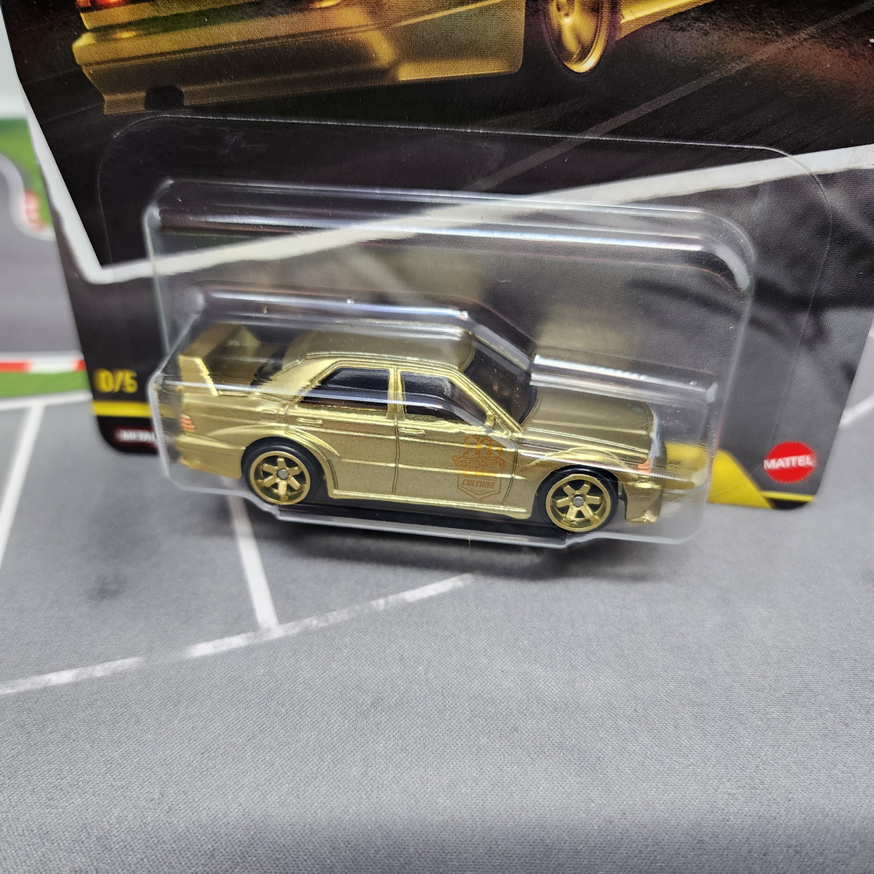 Mercedes-Benz 190 E 2.5-16 EVO II * GOLD CHASE * 2026 Hot Wheels Car Culture Modern Classics