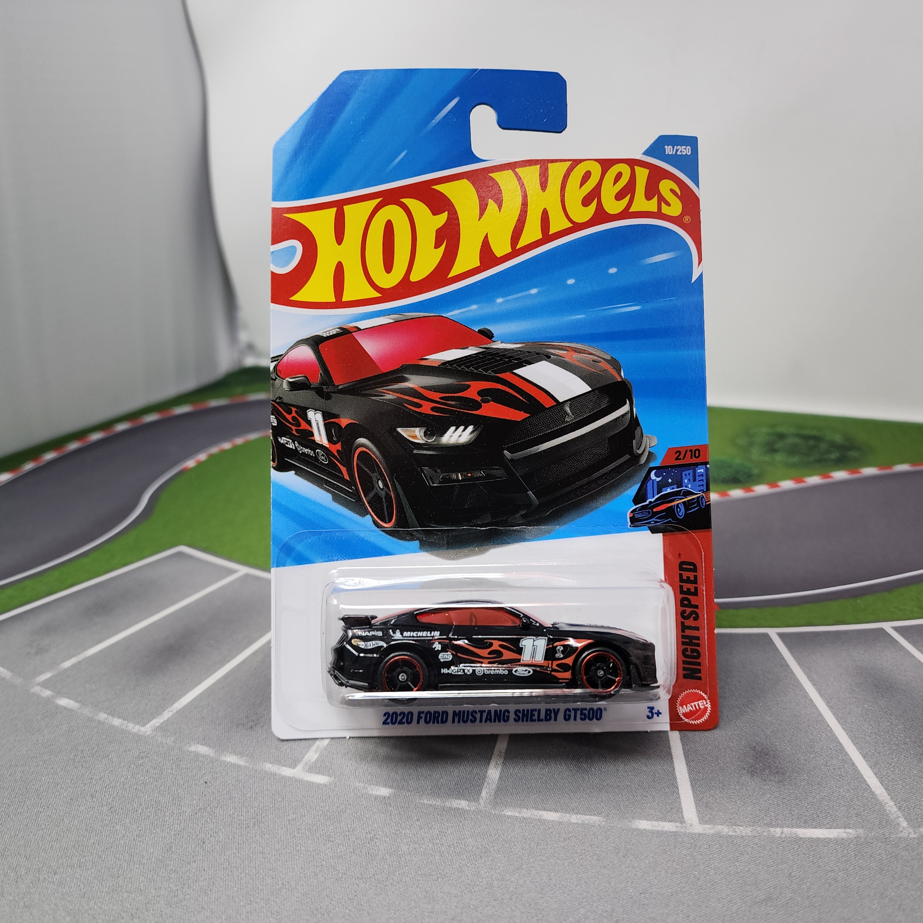 2020 Ford Mustang Shelby GT500 #10 * Black * 2026 Hot Wheels Case G