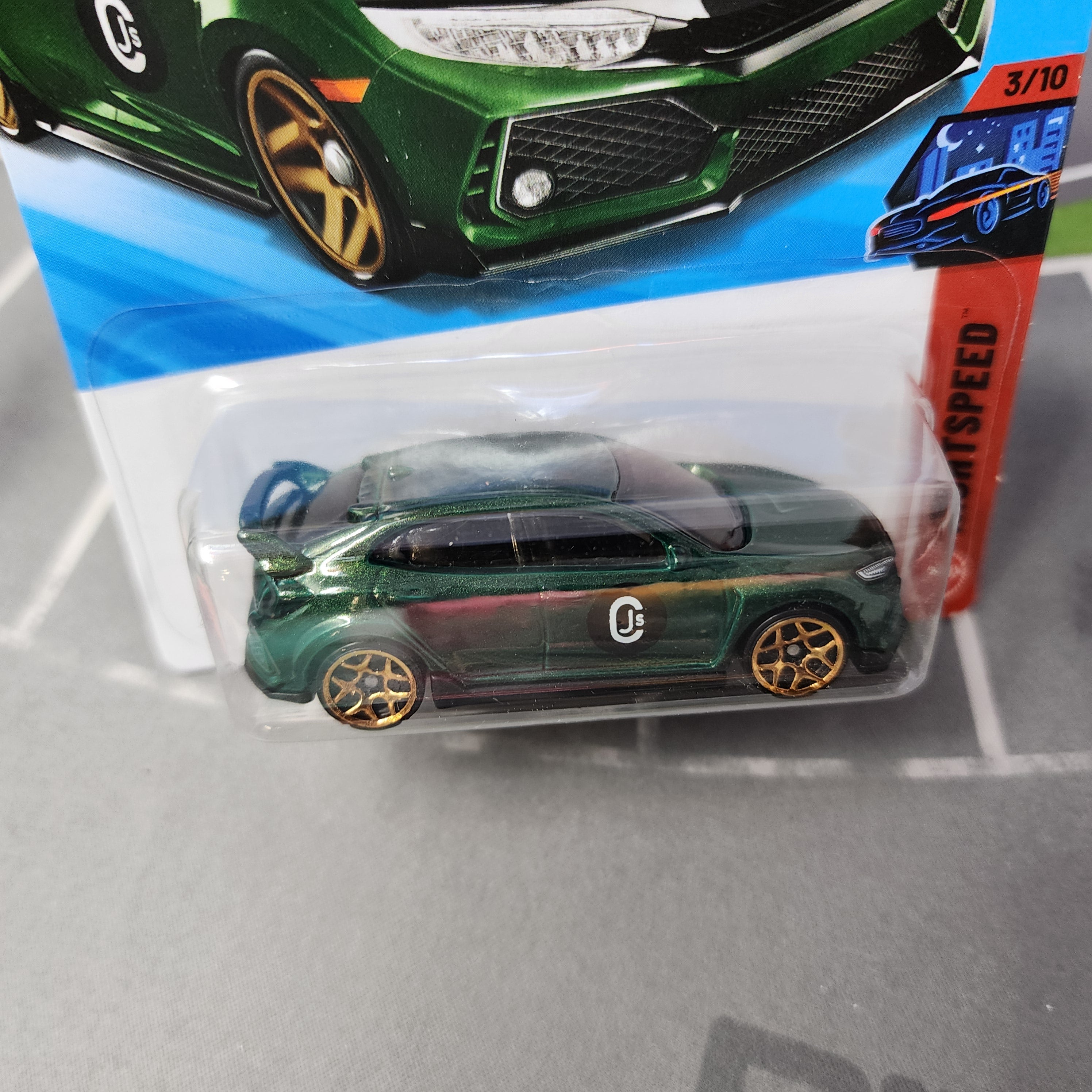 2018 Honda Civic Type R #11 * Green * 2026 Hot Wheels Case G