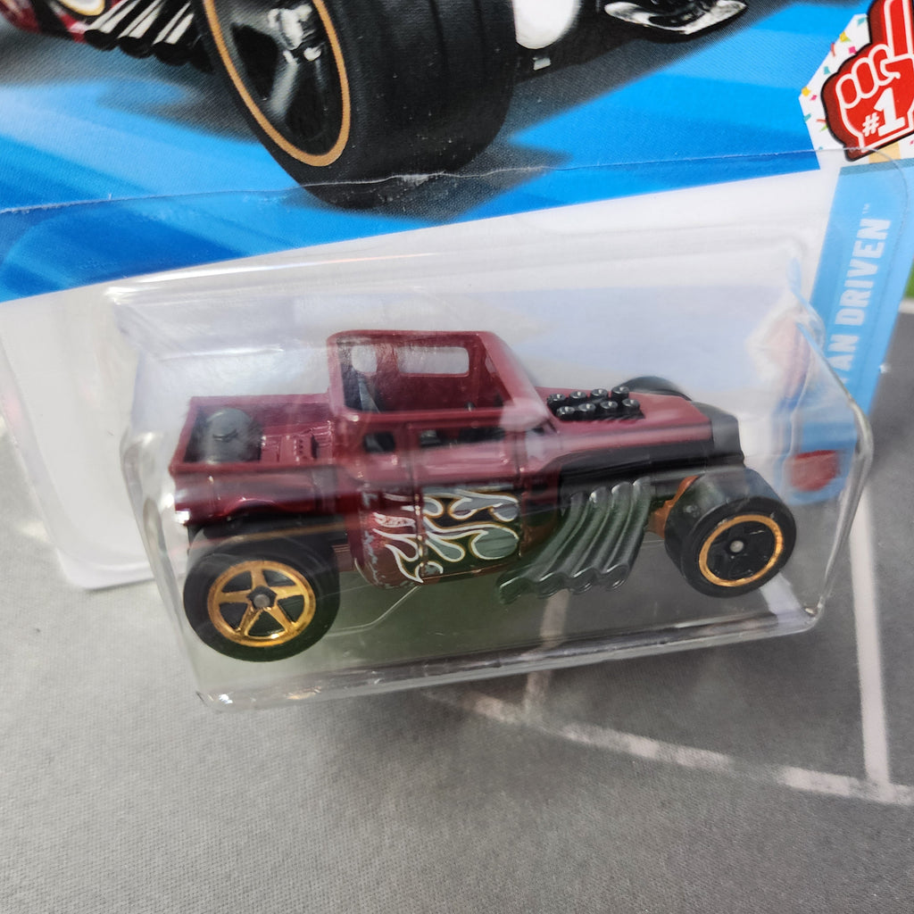 Bone Shaker #139 * Burgundy * 2026 Hot Wheels Case G