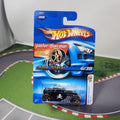 Bone Shaker #6 * Black w/ FTE Rims * Hot Wheels 2006