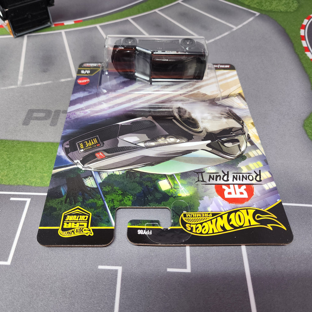 Bubble Crack * '07 Honda Civic Type R 0/5 * Black CHASE * Hot Wheels Car Culture Ronin Run II