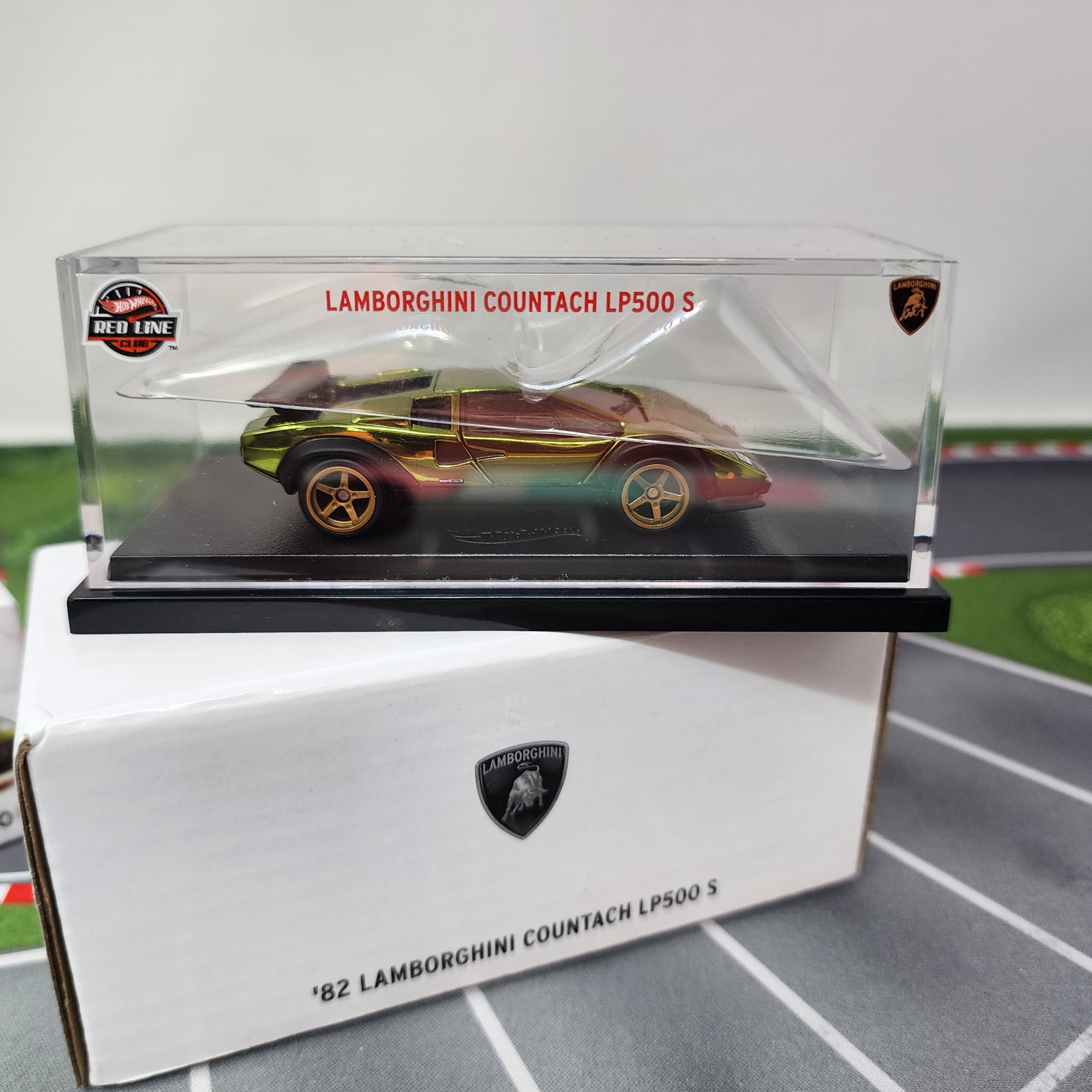 82 Lamborghini Countach LP500 S * Hot Wheels RLC Red Line Club