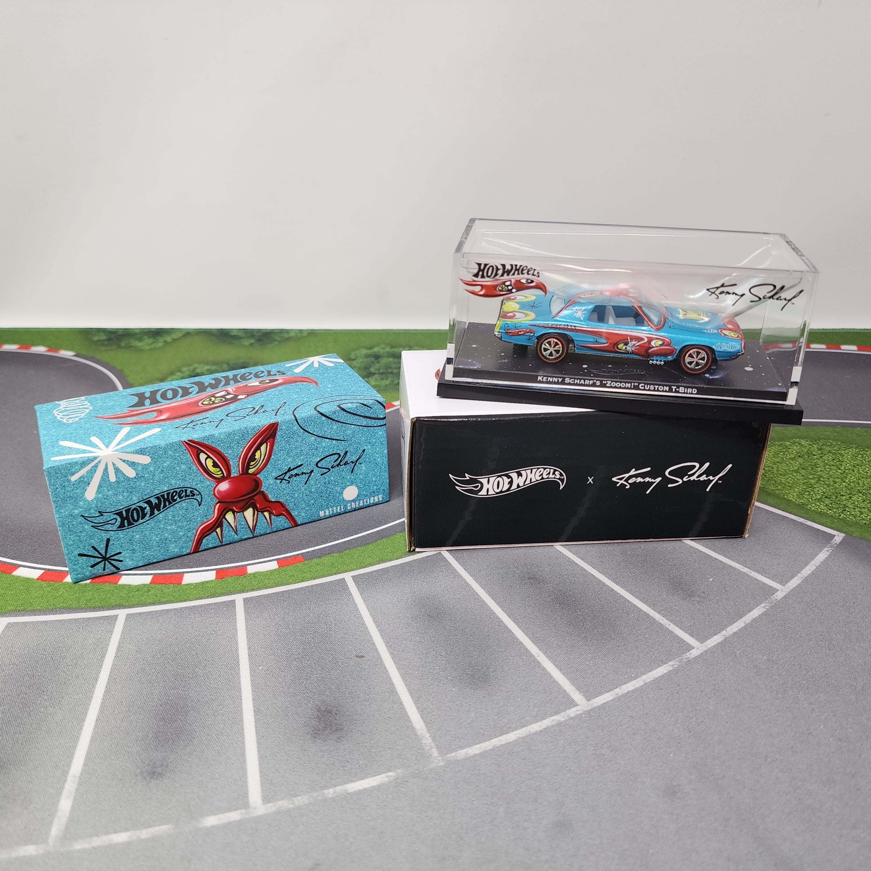 Kenny Scharf 1967 Custom T-Bird * Hot Wheels RLC Red Line Club