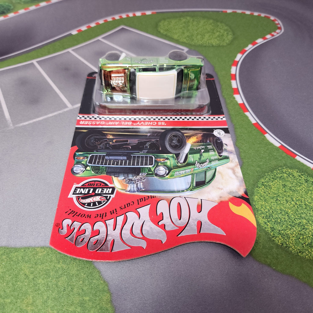 55 chevy Bel air Gasser Triassic-Five * Hot Wheels Red Line Club RLC
