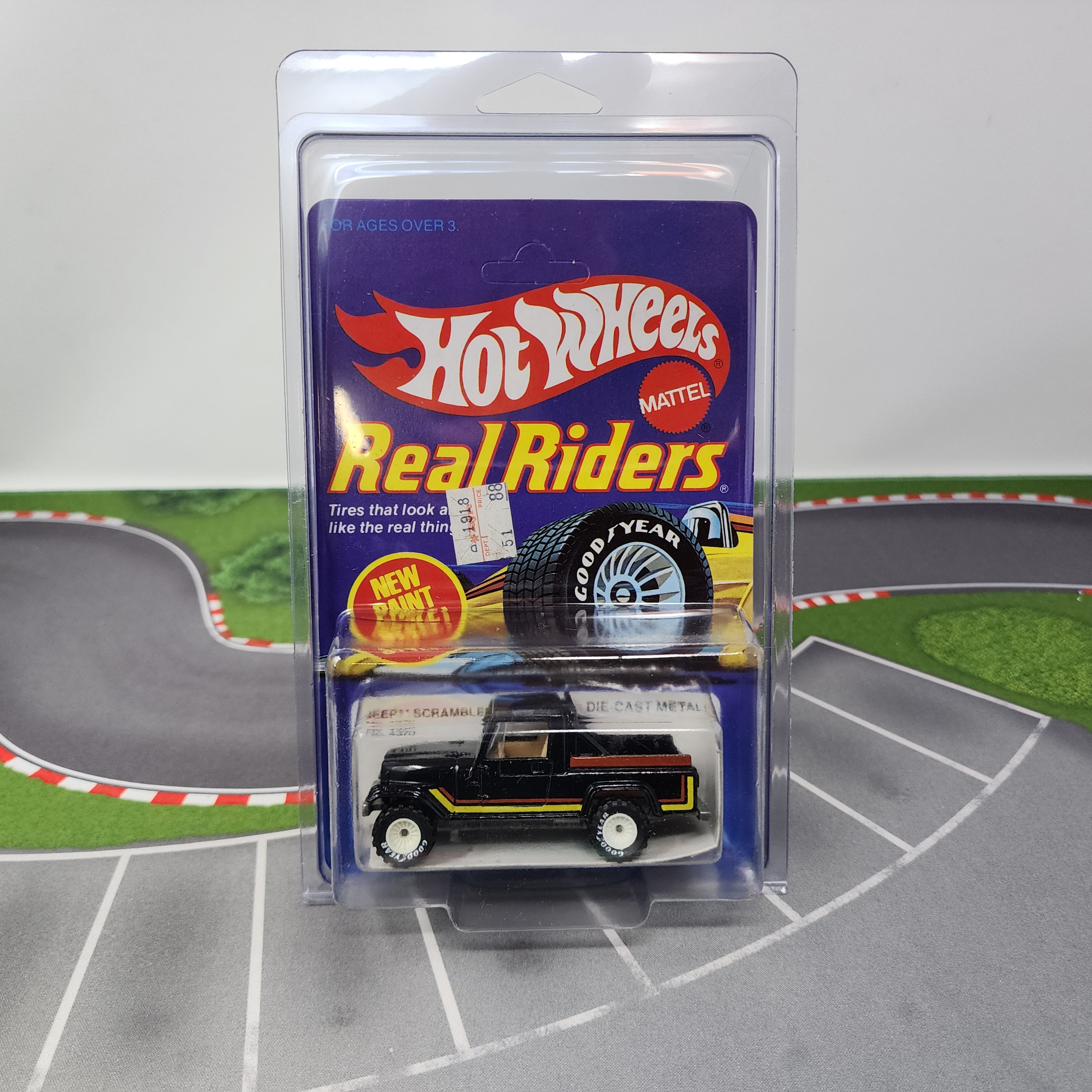Jeep Scrambler * Hot Wheels Real Riders 1983 Malaysia