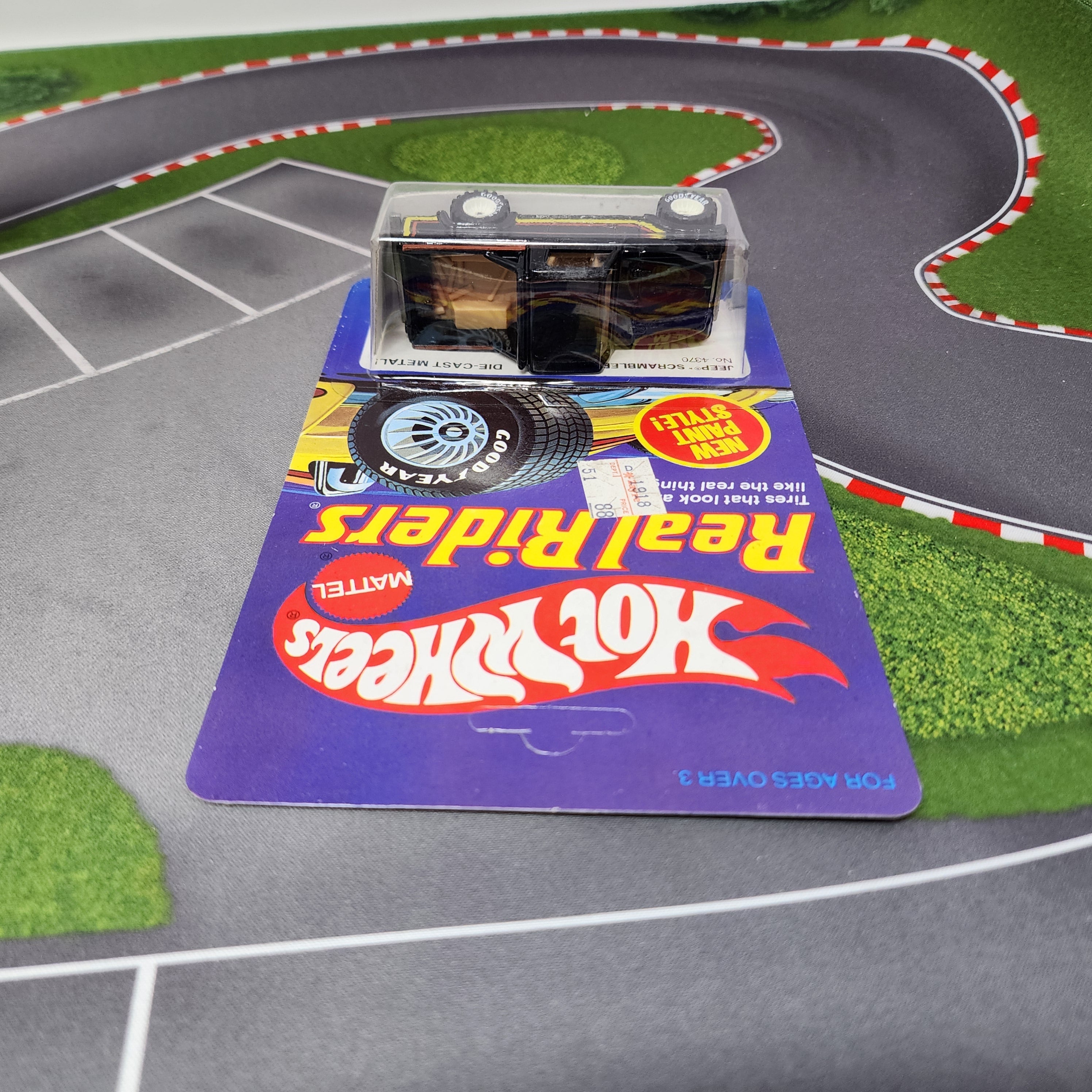 Jeep Scrambler * Hot Wheels Real Riders 1983 Malaysia