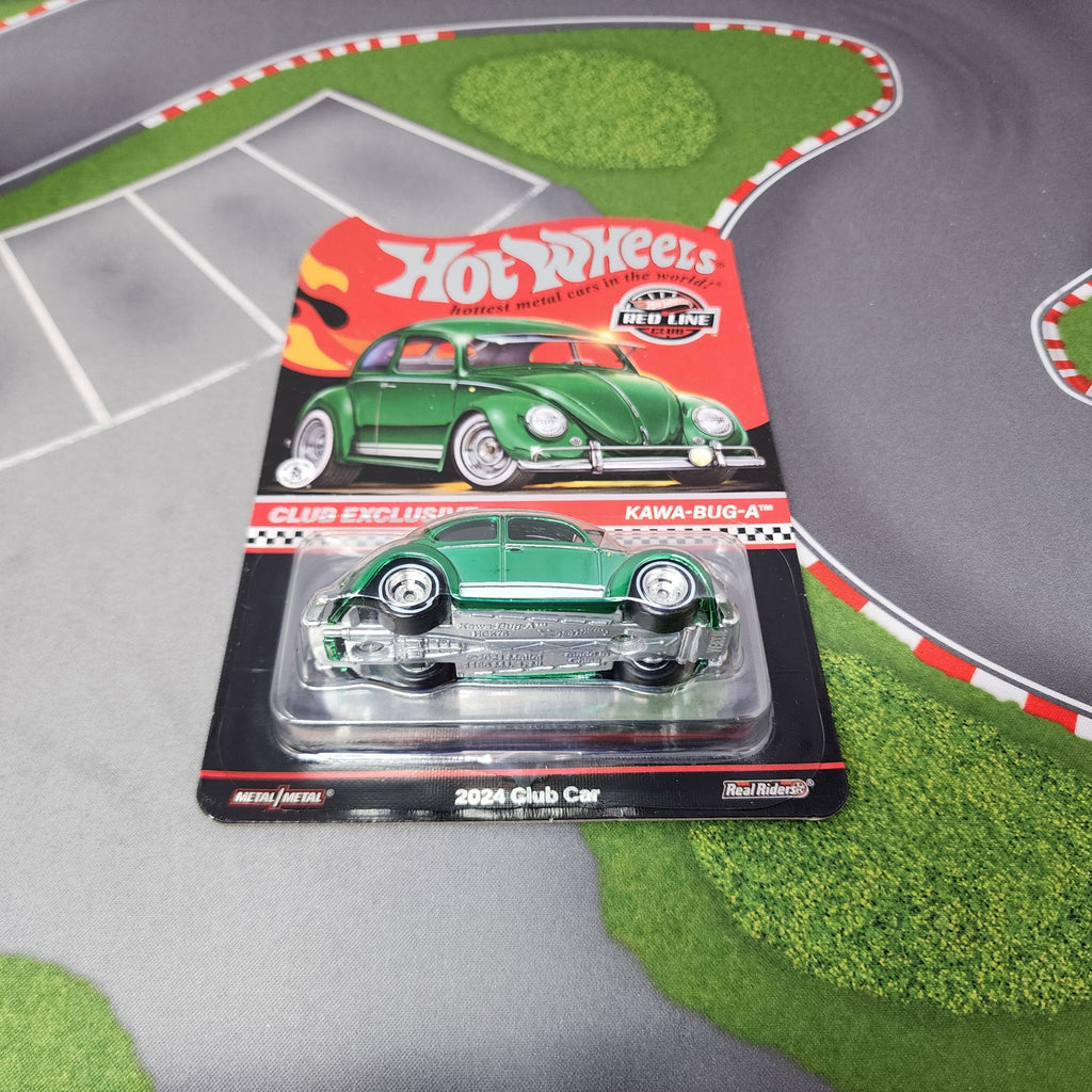 Kawa-Bug-A Club Car w/ Button & Patch * Hot Wheels Red Line Club RLC