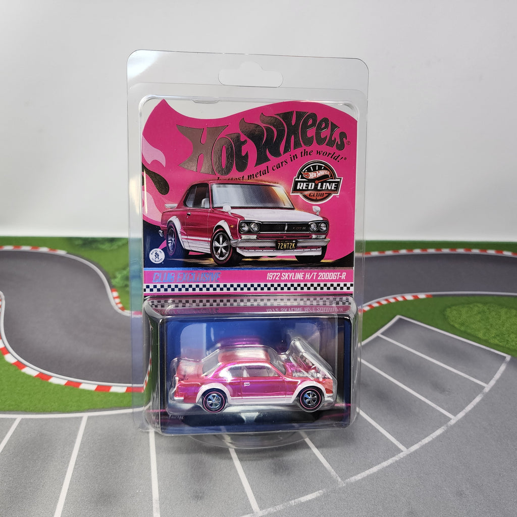 1972 Skyline H/T 2000GT-R * PINK * Hot Wheels Red Line Club RLC