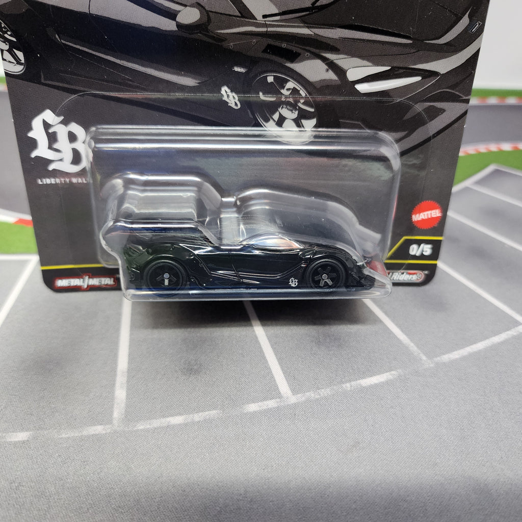 LB-Works McLaren 720S 0/5 * Black CHASE * Hot Wheels Car Culture SILHOUETTES
