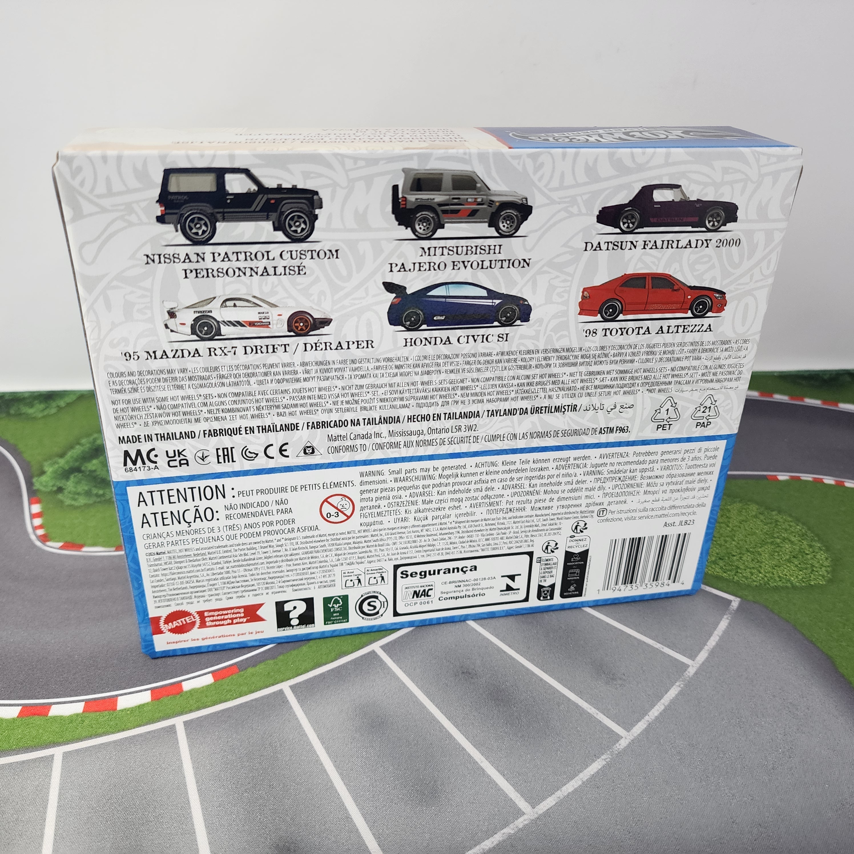 New! 2026 Streets of Japan 6 Pack * 2026 Hot Wheels Silver Series Collection