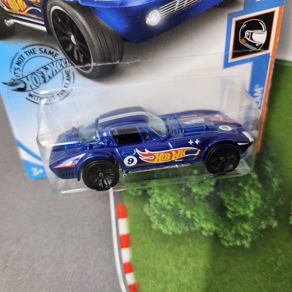 Corvette Grand Sport #233 * Blue * Hot Wheels 2020