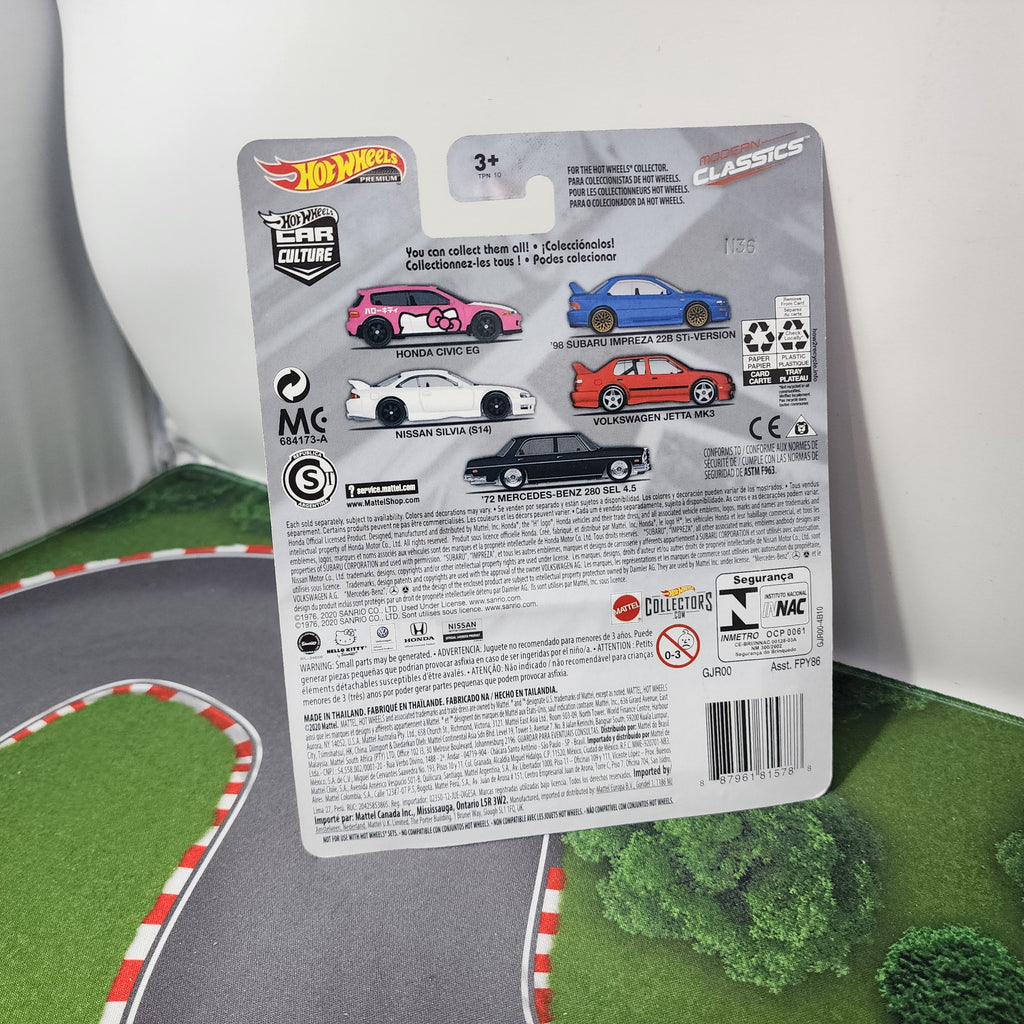 Honda Civic Hello Kitty * Hot Wheels Car Culture Modern Classic