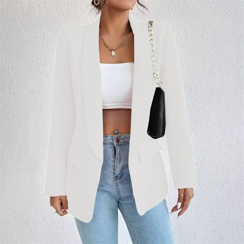 Winter Rose Fashion Suit Lapel