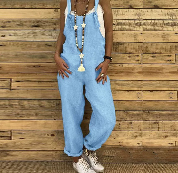Long Sleeveless Jumpsuit For Women