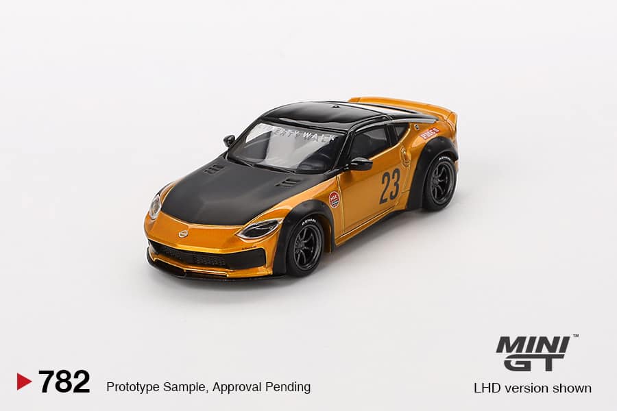 MINI GT 1:64 Nissan Z Pandem in Gold