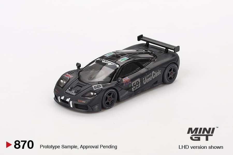 MINI GT 1:64 McLaren F1 GTR #59 1995 Le Mans 24HR Winner Post-Race Weathered