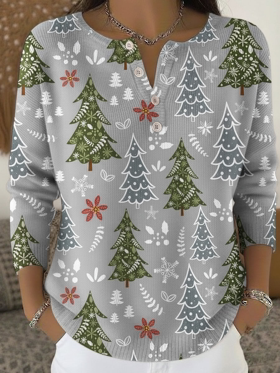 Christmas 3D Digital Print T-Shirt Women