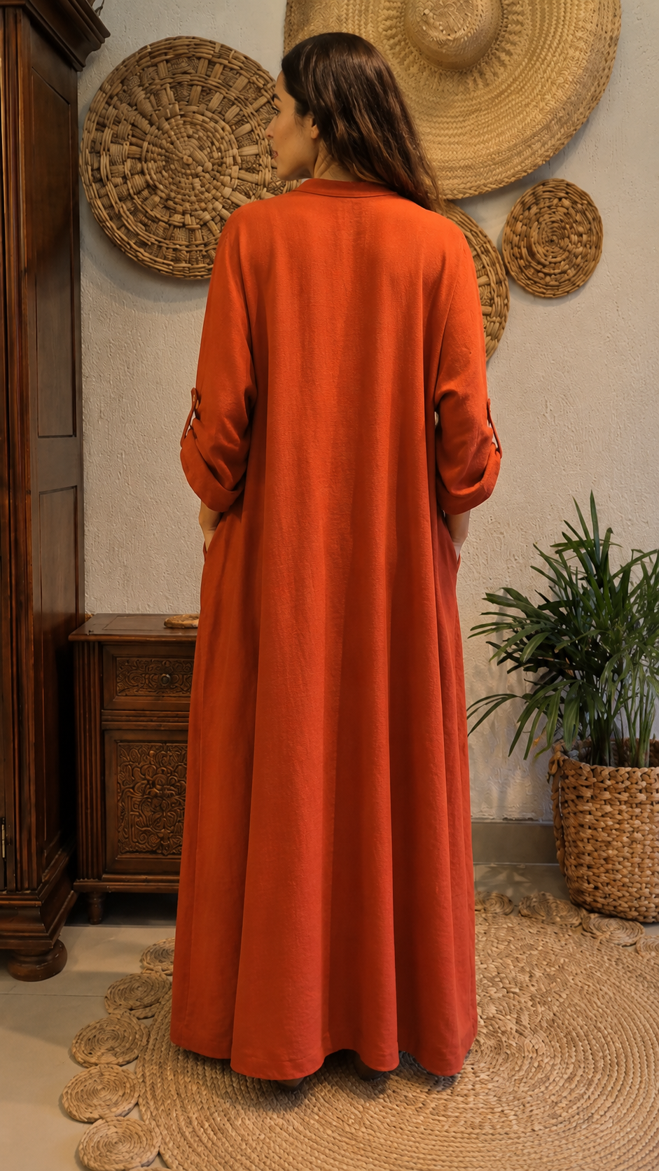 Relaxed Boho Maxi Dress