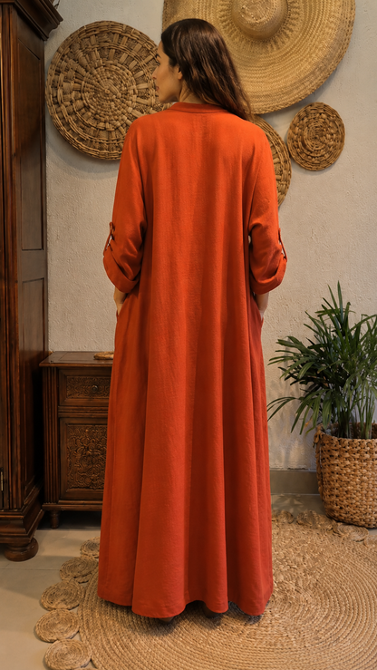 Relaxed Boho Maxi Dress