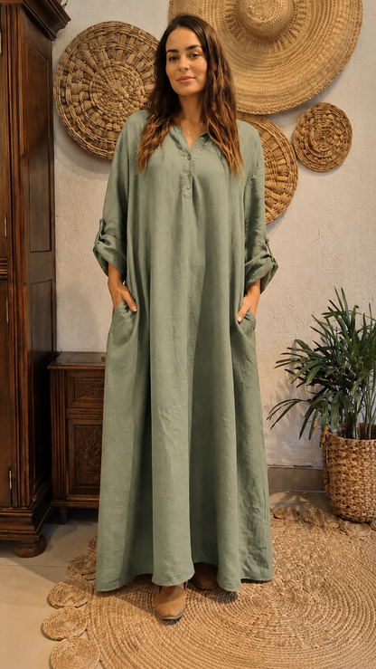 Relaxed Boho Maxi Dress
