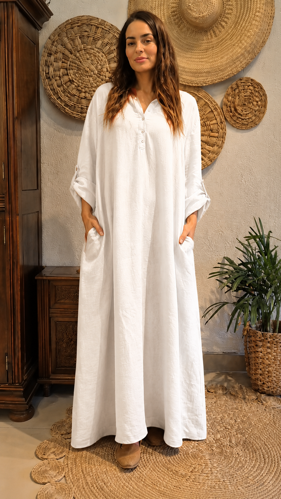 Relaxed Boho Maxi Dress