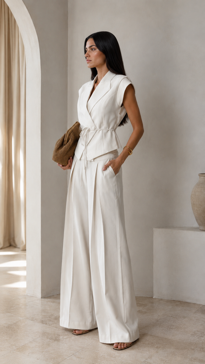 Valencia Luxe Tailored Vest Set