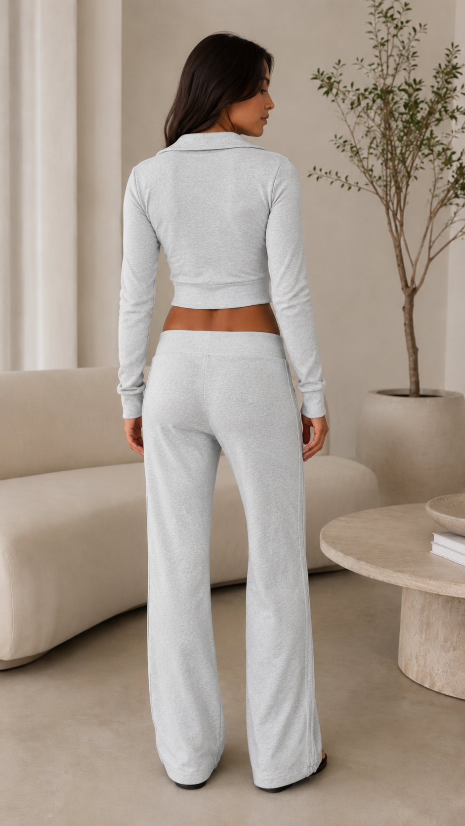 Luxe Lounge Zip-Up Athleisure Set