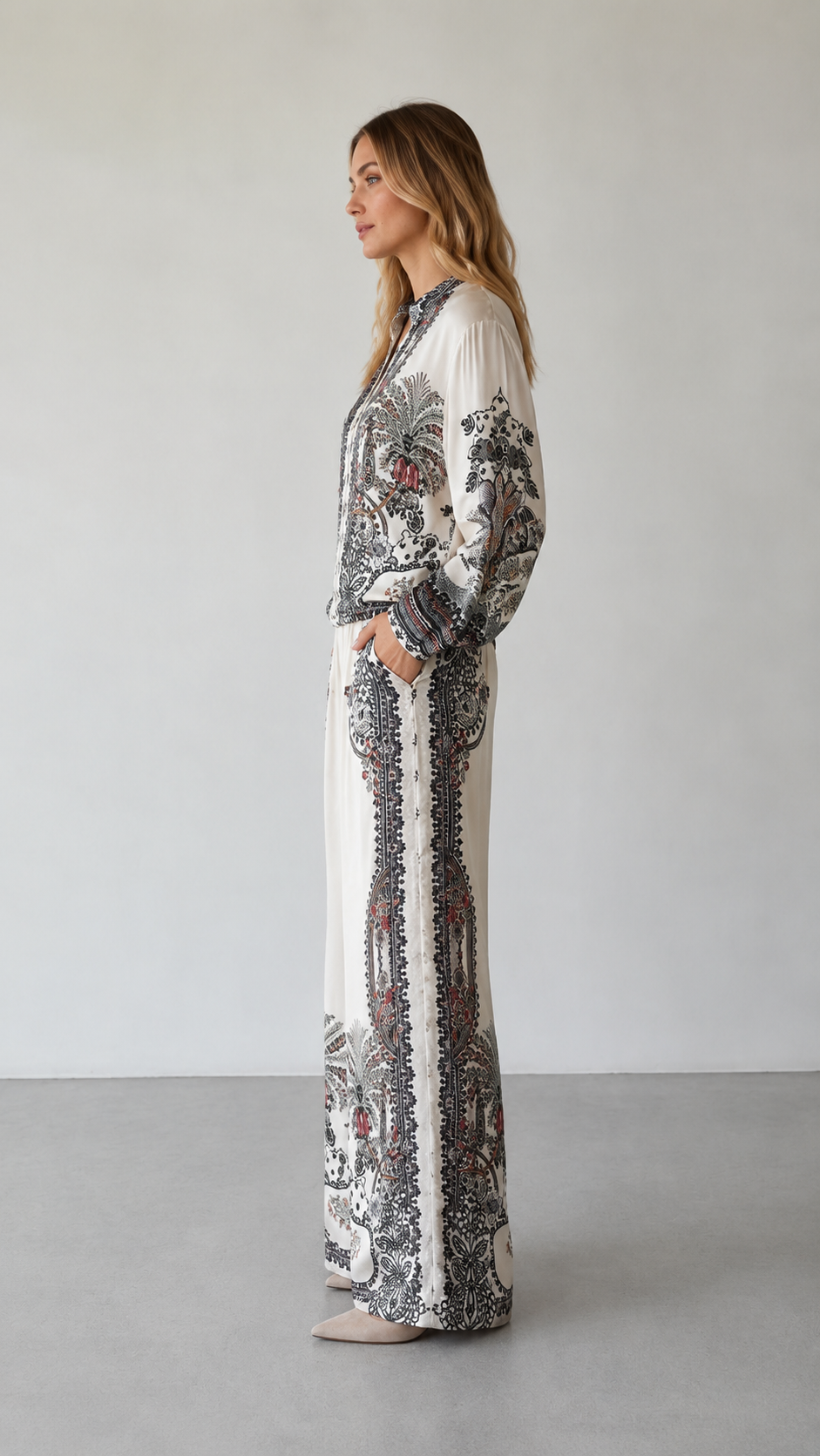 Savannah Paisley Lounge Set
