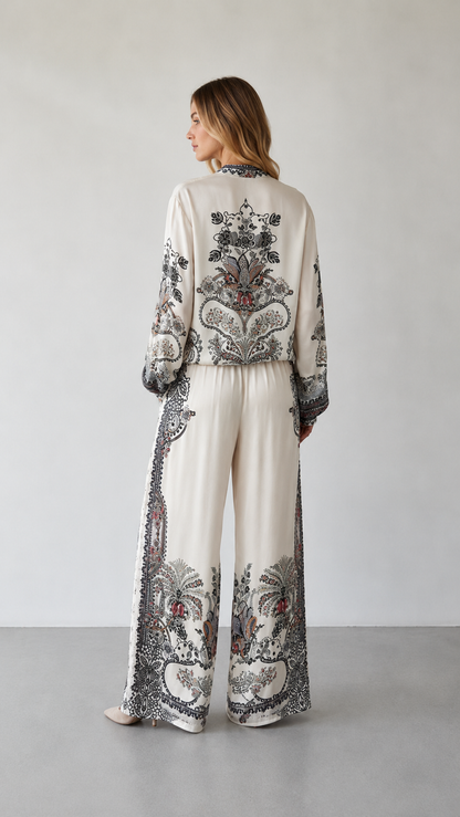 Savannah Paisley Lounge Set