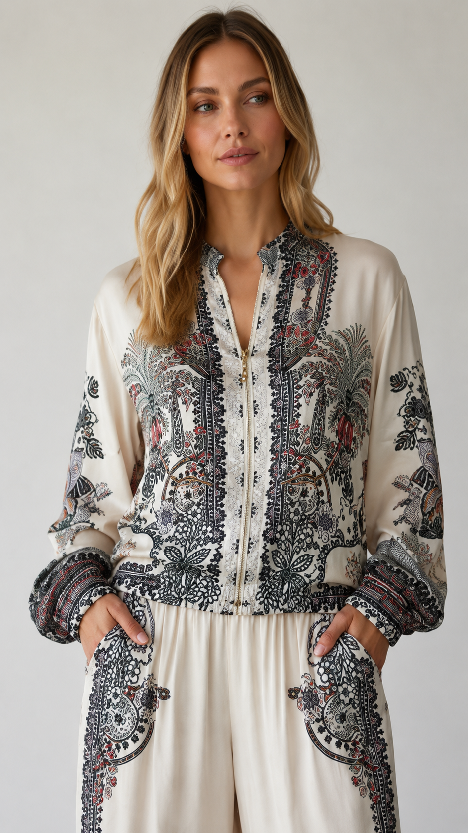 Savannah Paisley Lounge Set